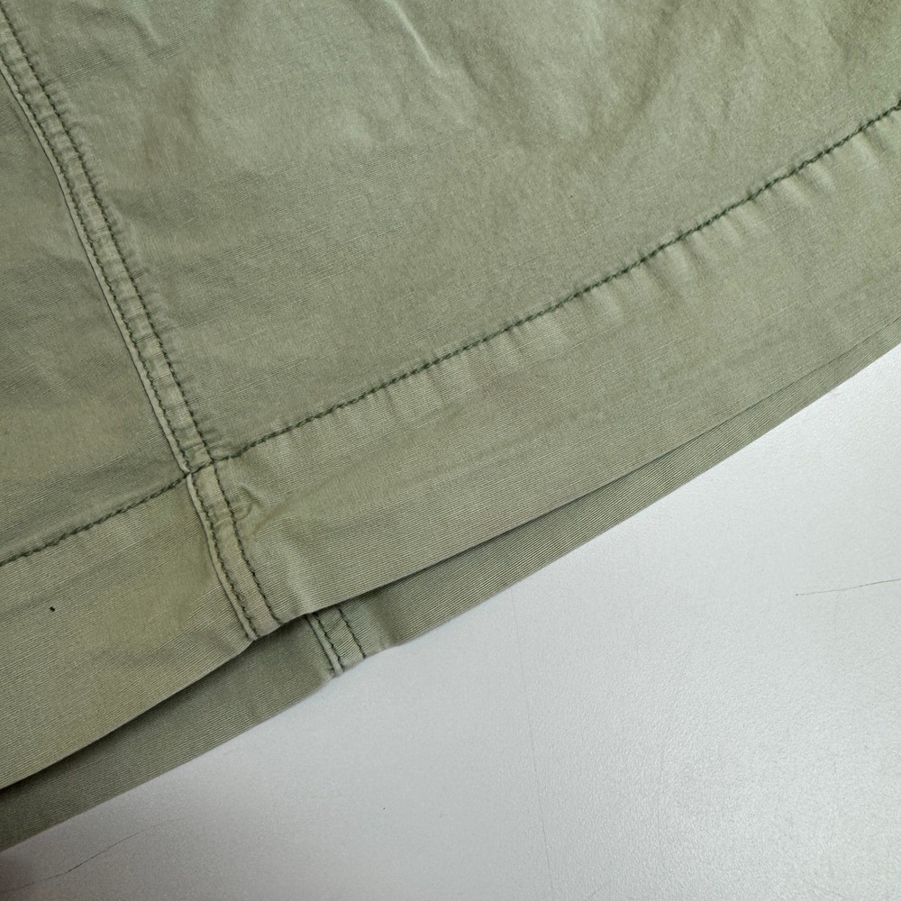 Pilcro and the Letterpress Skirt Womens Size 4 Green Khaki Utility Pocket Mini - Picture 13 of 14